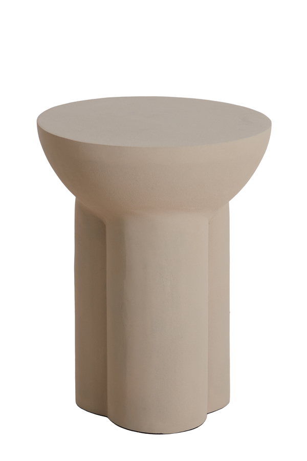 Light & Living - Bijzettafel OSSANA - Ø39x50cm - Bruin