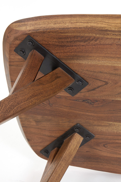 Light & Living - Salontafel QUENZA - 120x65x40cm - Bruin