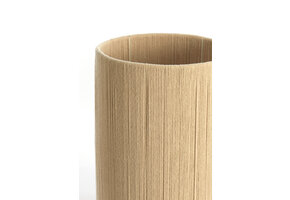 Light & Living - Lampenkap MEDAN - Ø25x36cm - Wit