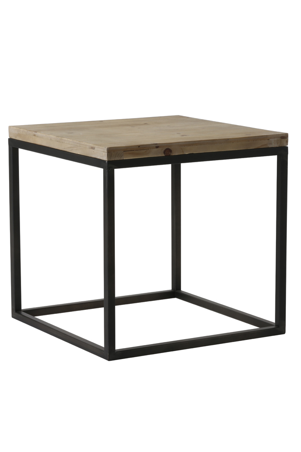 Light & Living - Bijzettafel YARULA - Ø40x40cm - Bruin