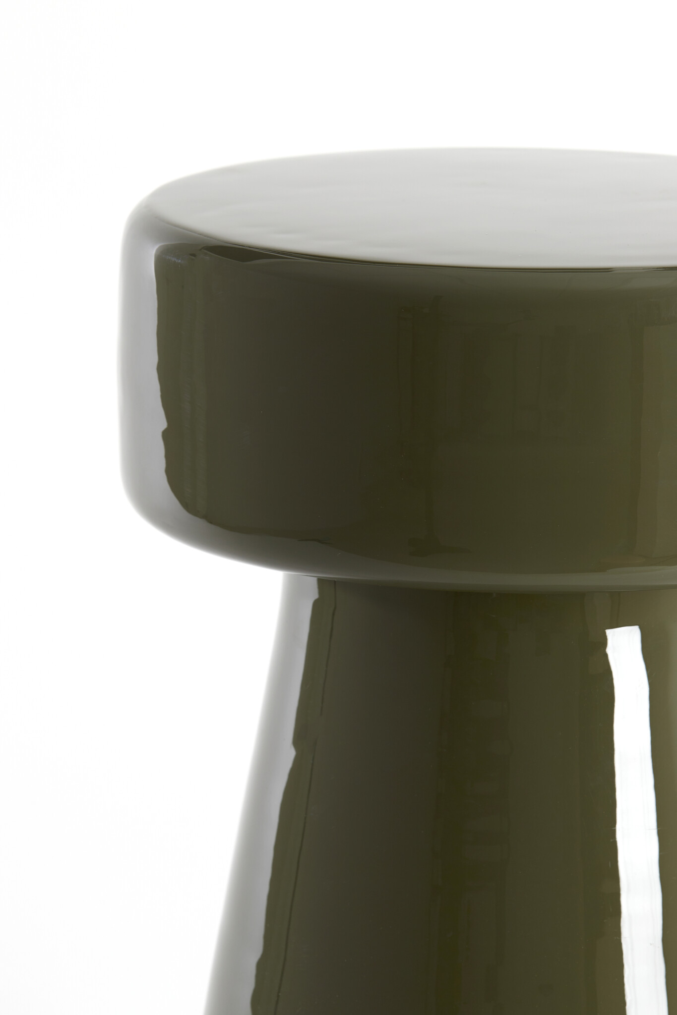 Light & Living - Bijzettafel DAKWA - Ø29x47cm - Groen