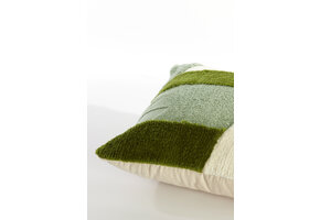 Light & Living - Kussen TOFNA - 45x45x10cm - Groen