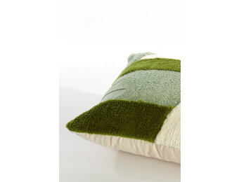 Light & Living - Kussen TOFNA - 45x45x10cm - Groen