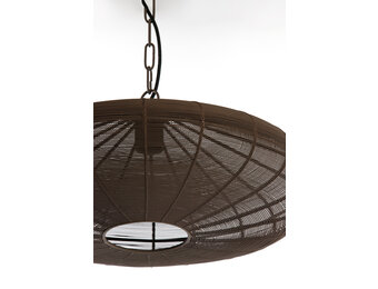 Light & Living - Hanglamp BAHOTO - Ø51x20cm - Bruin