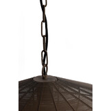 Light & Living - Hanglamp BAHOTO - Ø51x20cm - Bruin