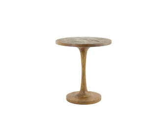 Light & Living - Bijzettafel BICABA - Ø50x55cm - Bruin