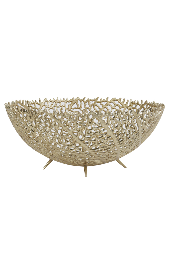 Light & Living - Schaal GALAXA - Ø46x18cm - Goud