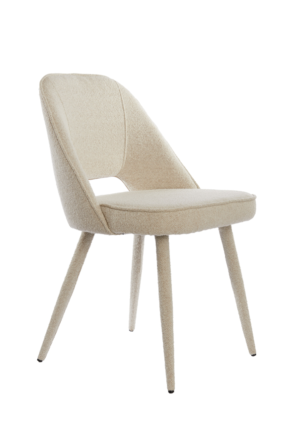 Light & Living - Eetkamerstoel DJESLIN - 57x51x84cm - Bruin - Set van 2