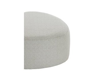 Light & Living - Poef LIBERIA - Ø80x35cm - Bruin