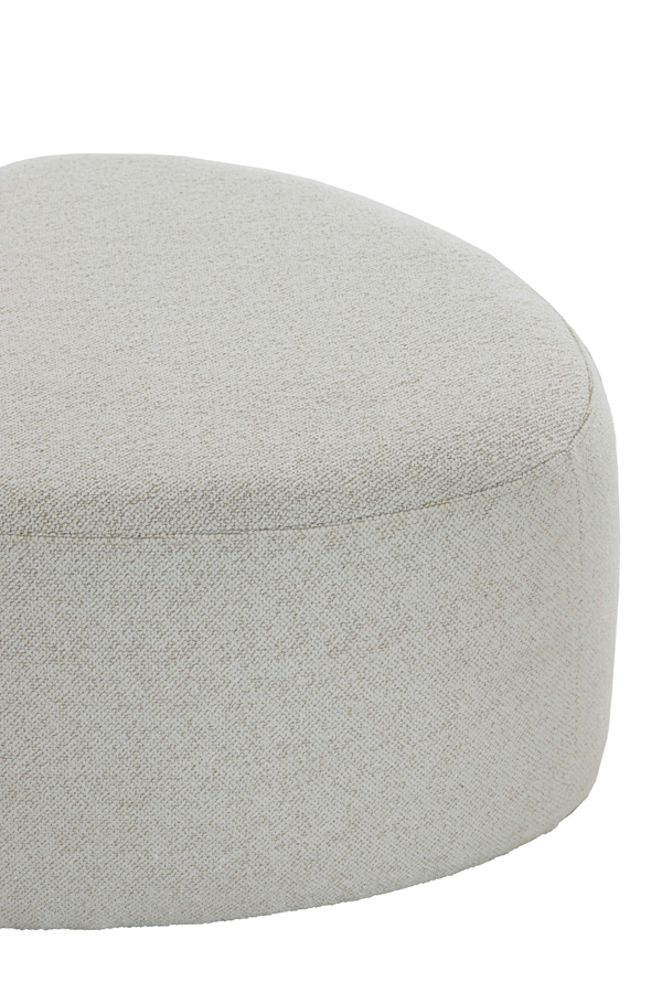 Light & Living - Poef LIBERIA - Ø80x35cm - Bruin