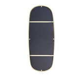 Light & Living - Spiegel LIBRA - 40x1.5x100cm - Goud