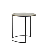 Light & Living - Bijzettafel TALCA - Ø49x52cm - Brons - Set van 2