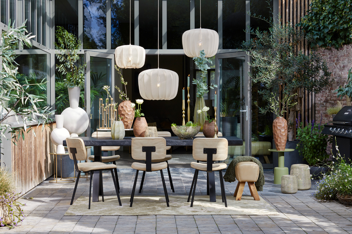 Light & Living - Kruk RAMY - 40x31x46cm - Bruin