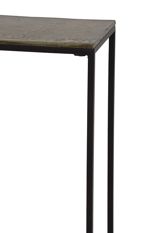 Light & Living - Side HARTSVILLE - 119x25x80.5cm - Brons - Set van 2