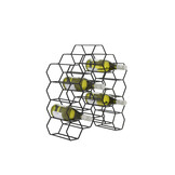 Light & Living - Wijnrek SALBRIS - 48x18x52cm - Zwart