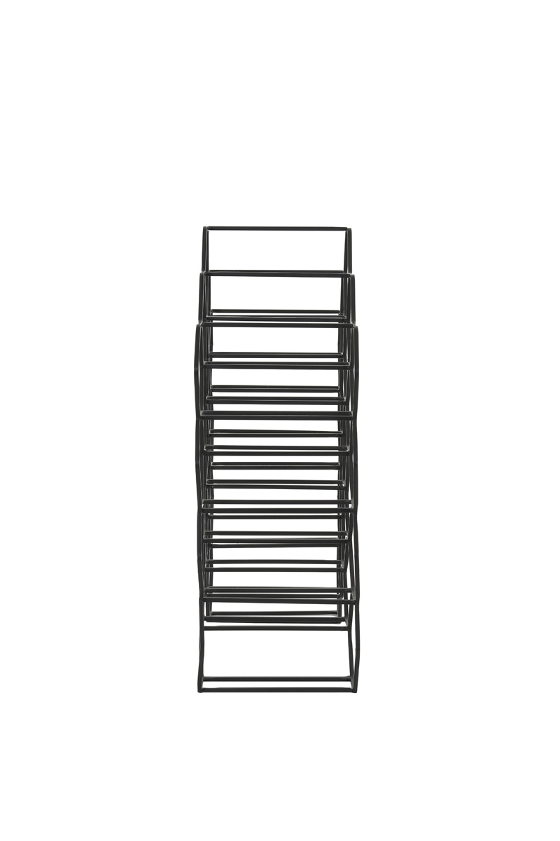 Light & Living - Wijnrek SALBRIS - 48x18x52cm - Zwart
