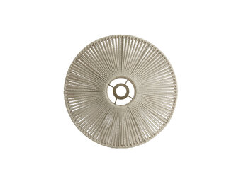 Light & Living - Lampenkap BILJANA - Ø43x20cm - Wit