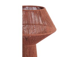 Light & Living - Tafellamp FUGIA - Ø36x57cm - Rood