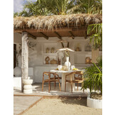 Light & Living - Eettafel KULONA - Ø140x76cm - Wit