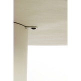 Light & Living - Eettafel KULONA - Ø140x76cm - Wit