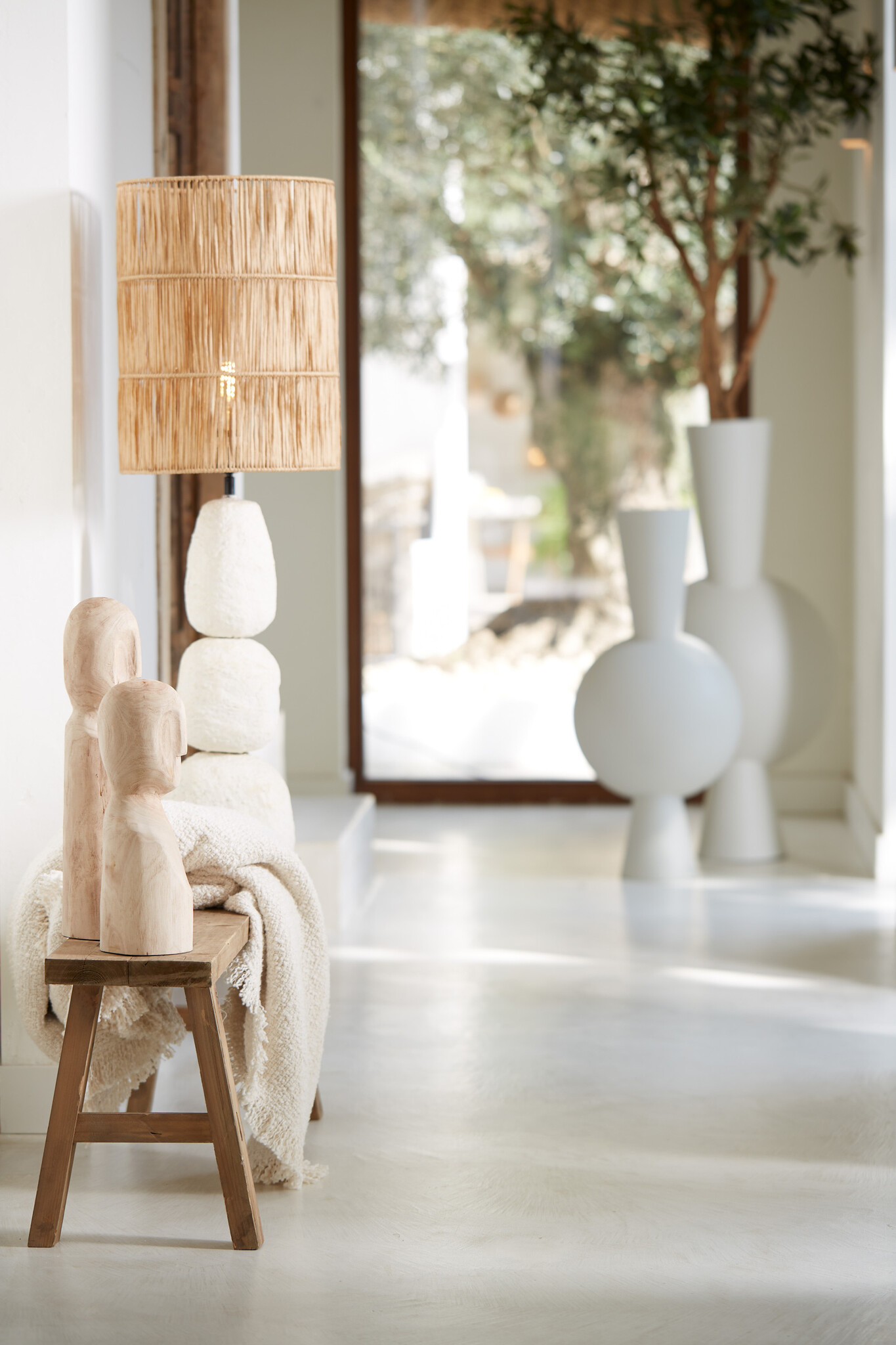 Light & Living - Lampvoet MARREE - Ø22x52cm - Bruin