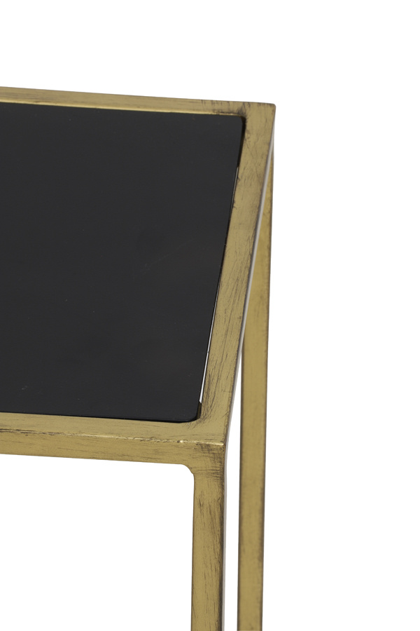 Light & Living - Side BOCA - 120x25x80cm - Goud - Set van 2