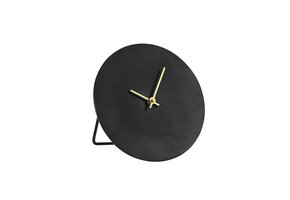 Light & Living - Klok LICOLA - 20x0.5x20cm - Zwart