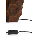 Light & Living - Lampvoet TAKABE - Ø20x38cm - Bruin