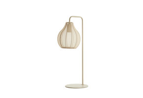 Light & Living - Tafellamp ELATI - Ø20x60.5cm - Beige