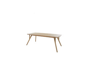 Light & Living - Eettafel QUENZA - 220x100x76cm - Bruin