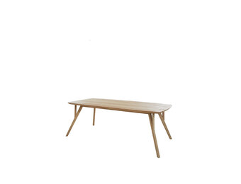 Light & Living - Eettafel QUENZA - 220x100x76cm - Bruin