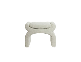 Light & Living - Poef NAFYA - 60x46x46cm - Bruin