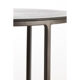 Light & Living - Bijzettafel TALCA - Ø49x52cm - Bruin - Set van 2