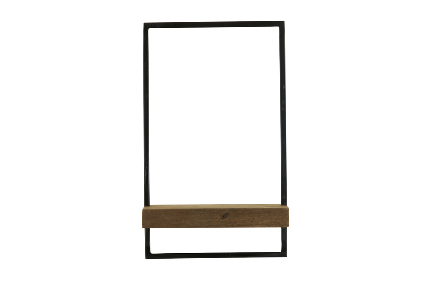 Light & Living - Wandplank MADDISON - 30x15x50cm - Bruin