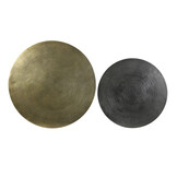 Light & Living - Salontafel PRIMO - Ø76x41cm - Brons - Set van 2