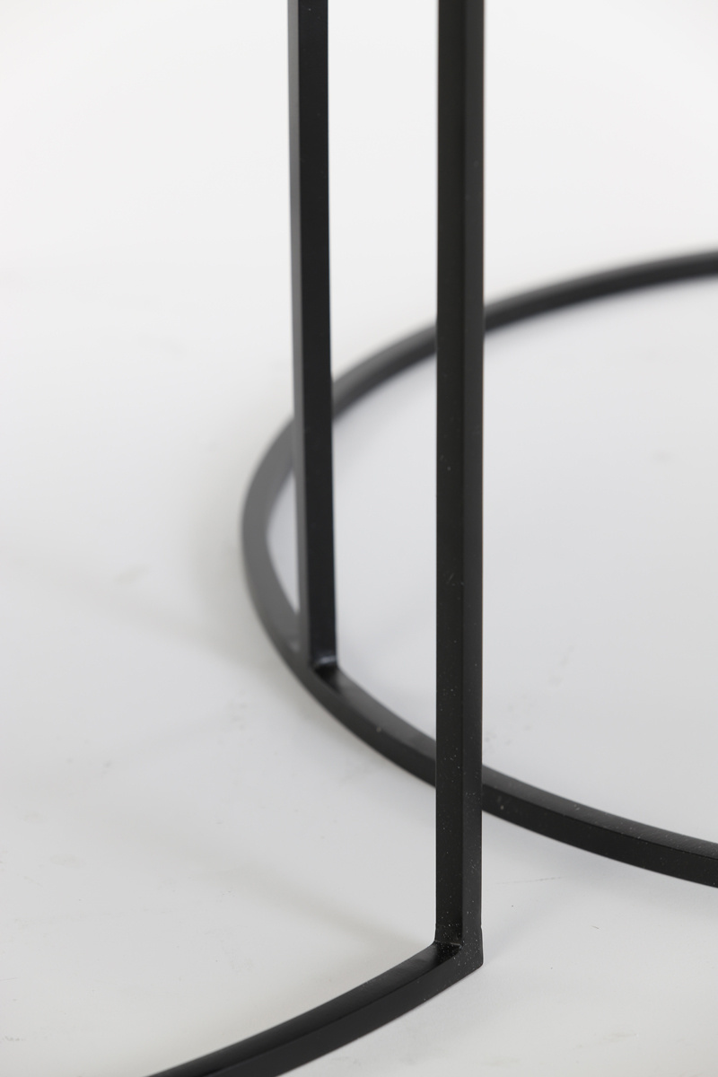 Light & Living - Salontafel PRIMO - Ø76x41cm - Brons - Set van 2