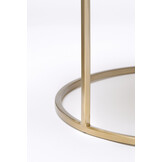 Light & Living - Salontafel TALCA - Ø75x45cm - Goud - Set van 2