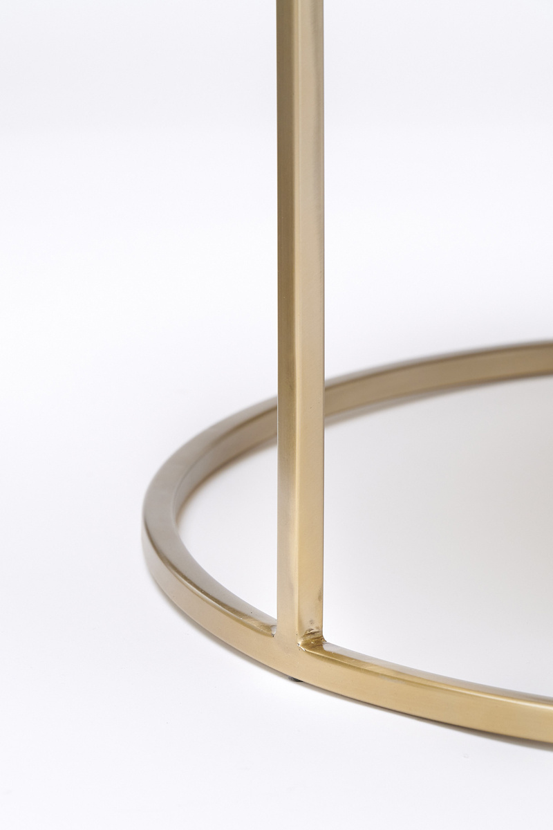 Light & Living - Salontafel TALCA - Ø75x45cm - Goud - Set van 2