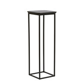 Light & Living - Zuil QUENZA - Ø35x100cm - Zwart - Set van 2