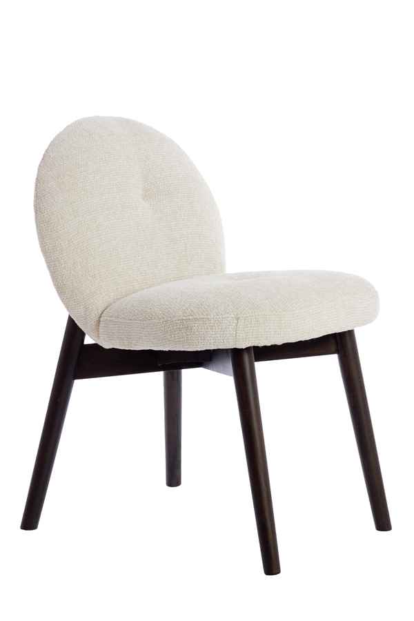 Light & Living - Eetkamerstoel SINOSA - 59x50x83cm - Wit - Set van 2