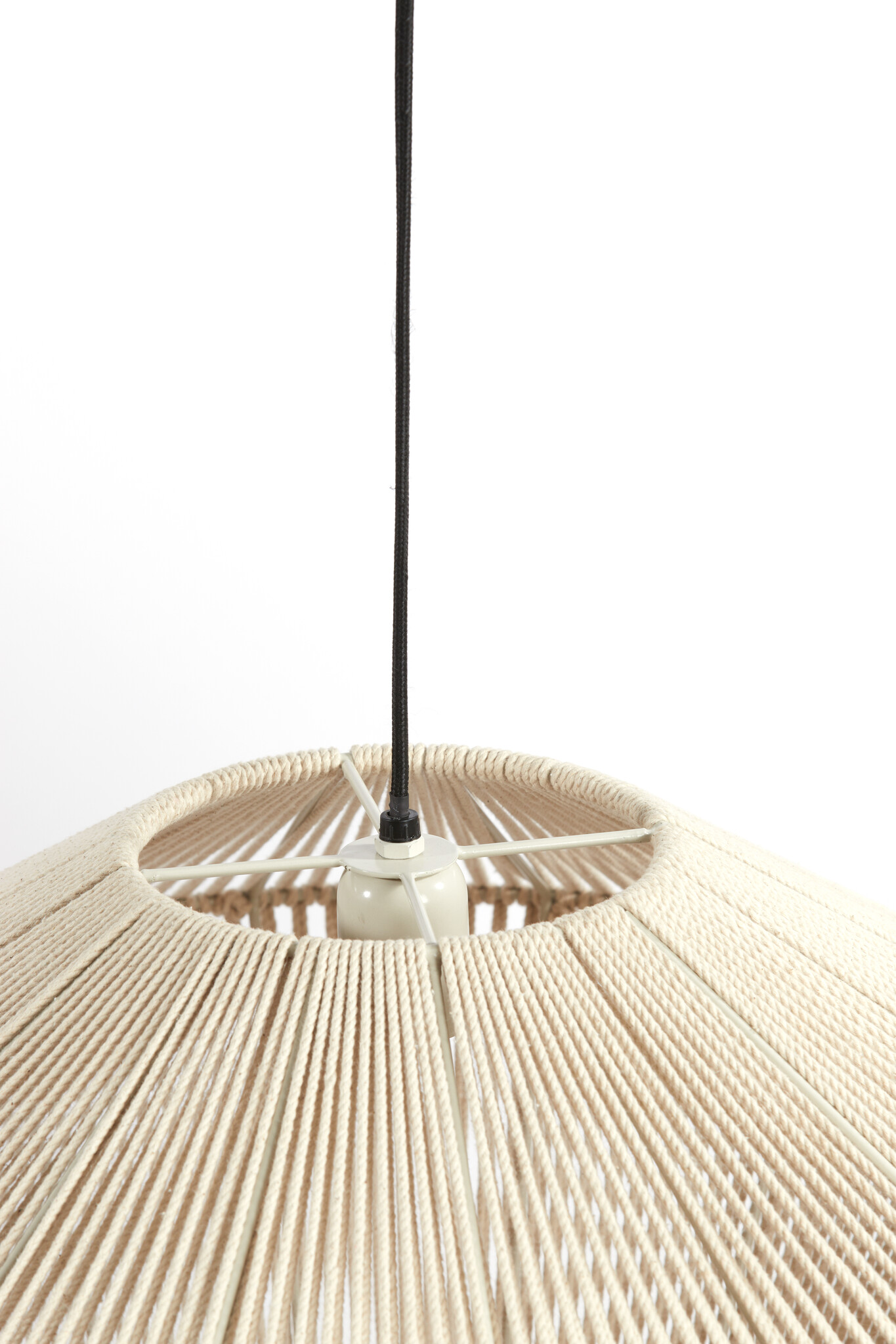 Light & Living - Hanglamp FELIDA - Ø53x37cm - Bruin