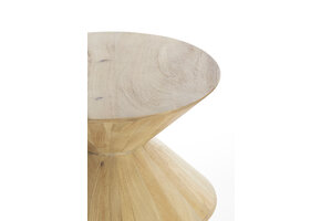 Light & Living - Bijzettafel LARUS - Ø45x60cm - Bruin