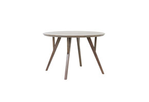 Light & Living - Eettafel QUENZA - Ø120x76cm - Bruin
