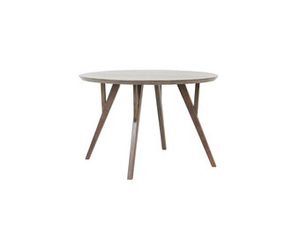 Light & Living - Eettafel QUENZA - Ø120x76cm - Bruin