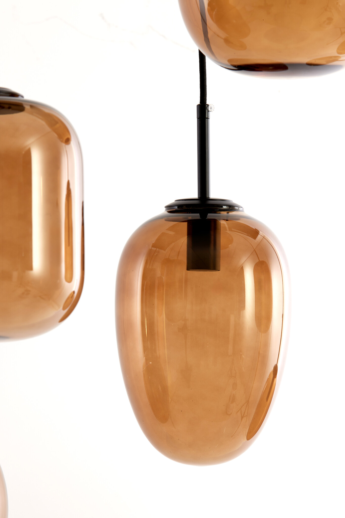 Light & Living - Hanglamp MEZZA - 120x18x23cm - Bruin