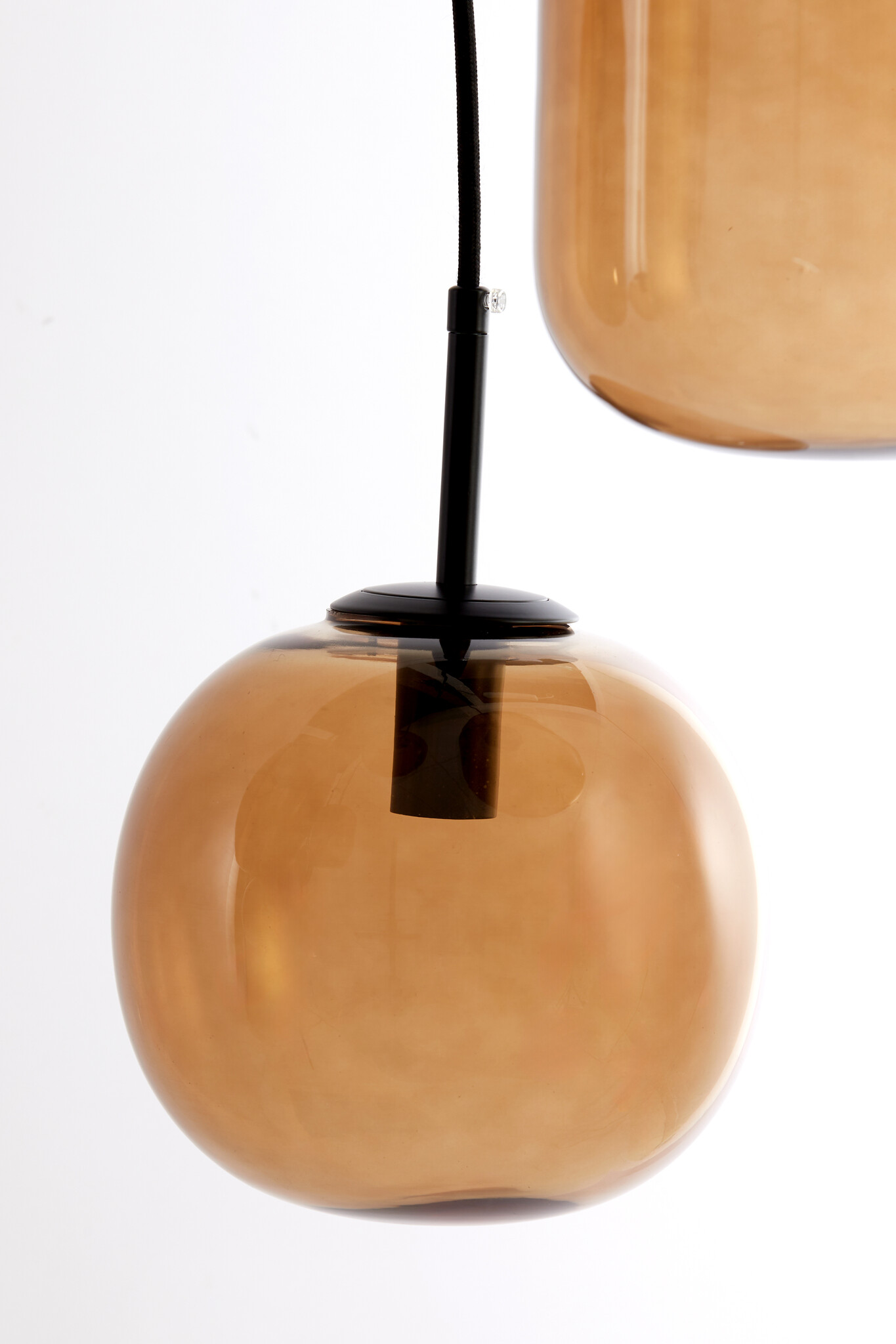 Light & Living - Hanglamp MEZZA - 120x18x23cm - Bruin