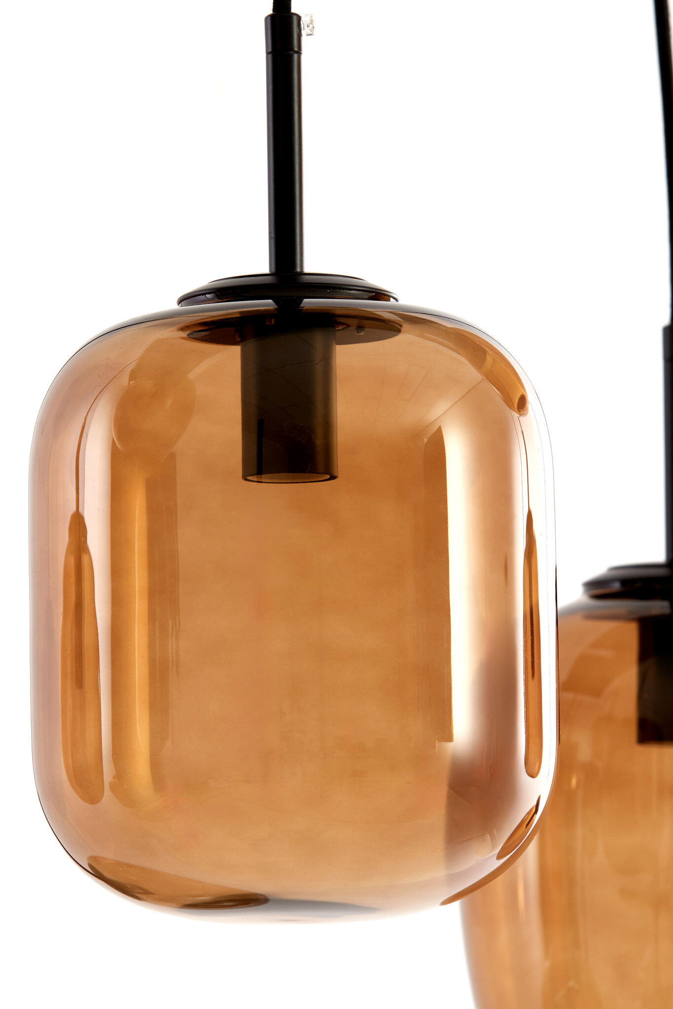Light & Living - Hanglamp MEZZA - 120x18x23cm - Bruin
