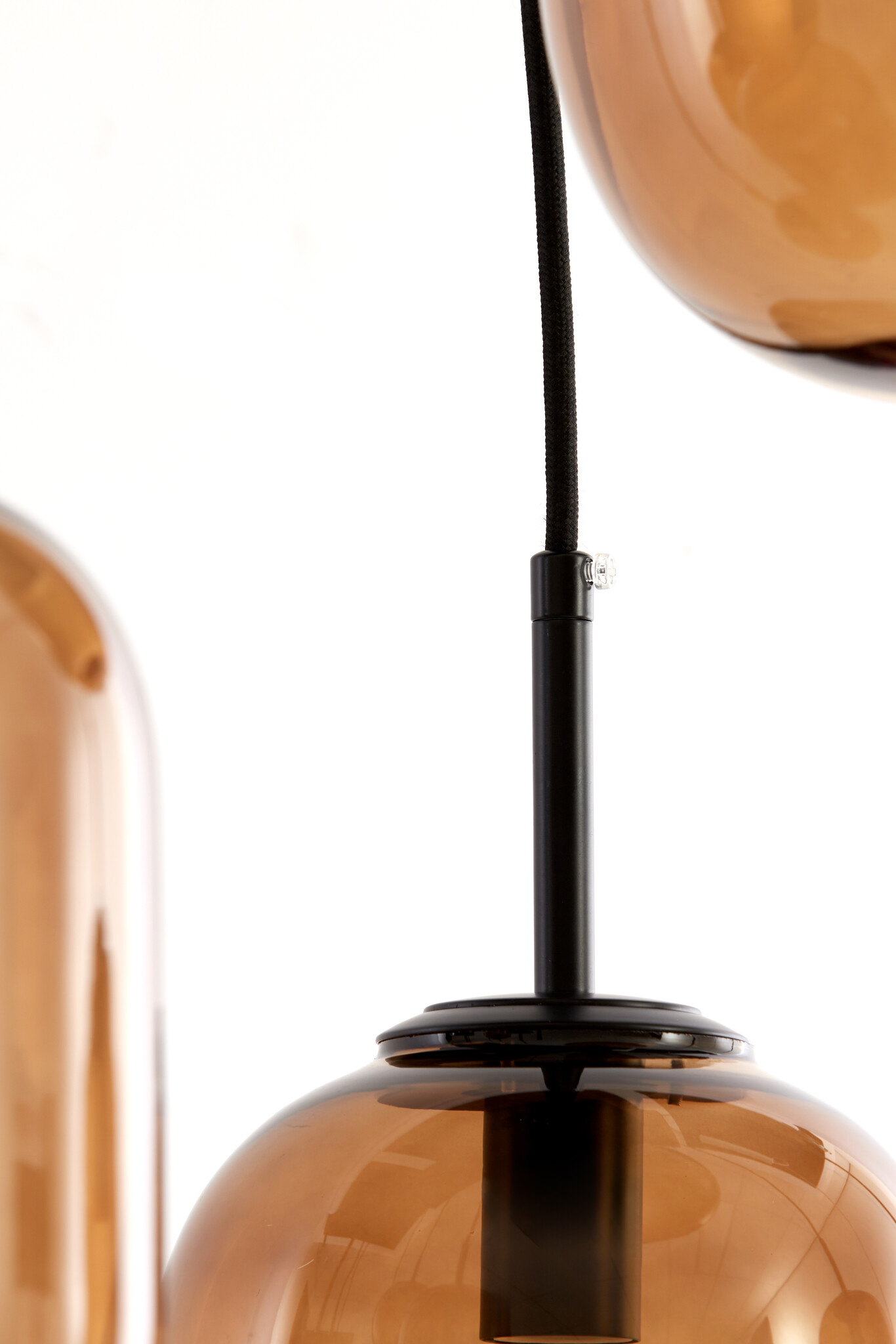 Light & Living - Hanglamp MEZZA - 120x18x23cm - Bruin