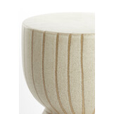 Light & Living - Bijzettafel FINCA - Ø28.5x42cm - Bruin