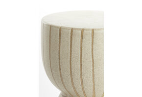 Light & Living - Bijzettafel FINCA - Ø28.5x42cm - Bruin